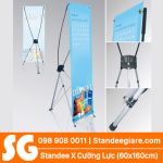 STANDEE X  CƯỜNG LỰC - 60x160cm