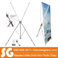 STANDEE X ĐIỀU CHỈNH KÍCH THƯỚC